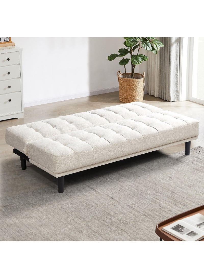 Home Box Montana 3-Seater Fabric Sofa Bed 50 x 41 x 180 cm - Image 3