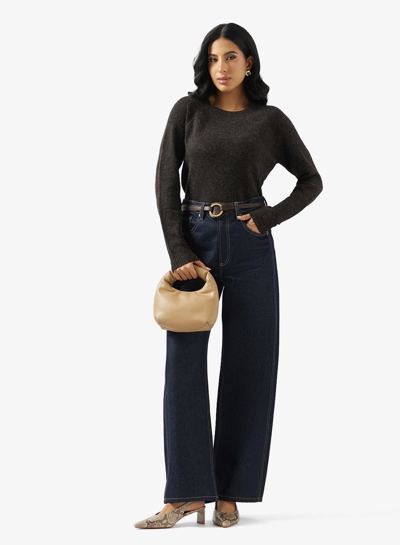 VERO MODA Doffy Long Sleeve O-Neck Blouse - Image 4