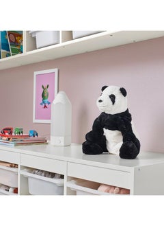 Zaboon Soft Toy, White/Black  - Image 2