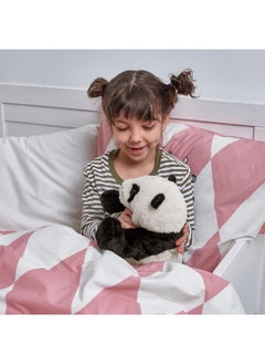 Zaboon Soft Toy, White/Black  - Image 4