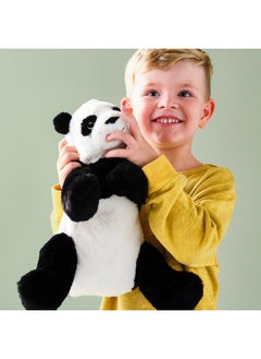 Zaboon Soft Toy, White/Black  - Image 3