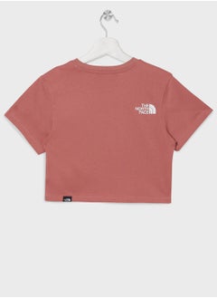 THE NORTH FACE Simple Dome Cropped T-Shirt  - Image 2