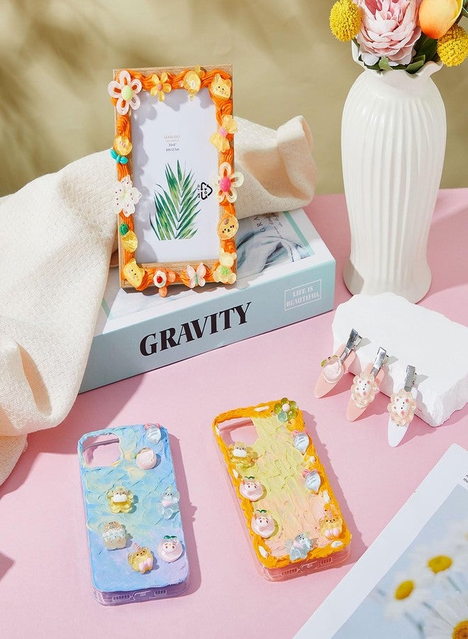 Lineshading 12 Pack DIY Phone Case Set, Whipped Cream Glue Kit, Includes 12 Pcs 15ml Simulation Cream Glues with Nozzle, 2 Packs Theme Decorations, 2 Packs - Image 5