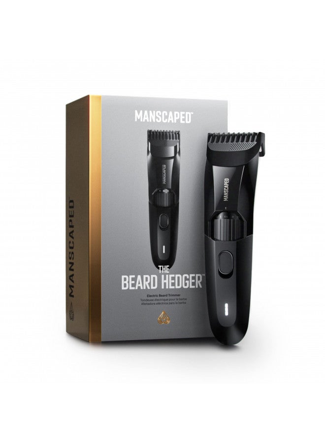 manscaped MANSCAPED® The Beard Hedger Premium Men's Beard Trimmer, 20 Length Adjustable Blade Wheel, Stainless Steel T-Blade for Precision Facial Hair Trimming, Cordless Waterproof Wet/Dry Clipper - Image 2