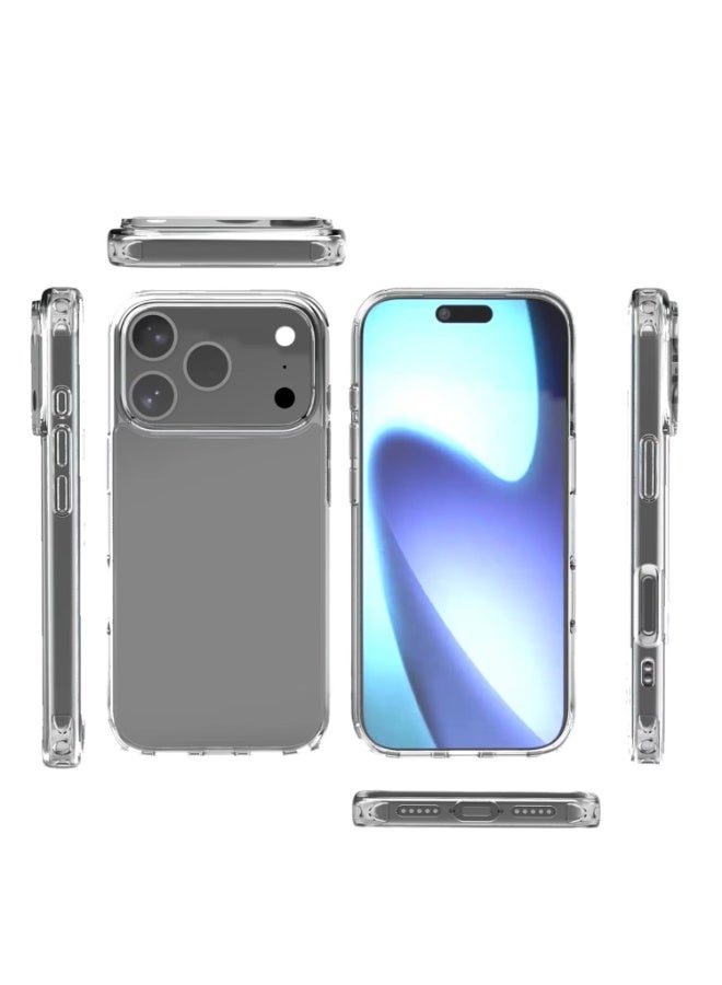 Prostyle iPhone 17 Pro Clear Case – Crystal Transparent Shockproof Cover | Anti-Scratch, Anti-Yellowing, Ultra HD Clarity - Image 3