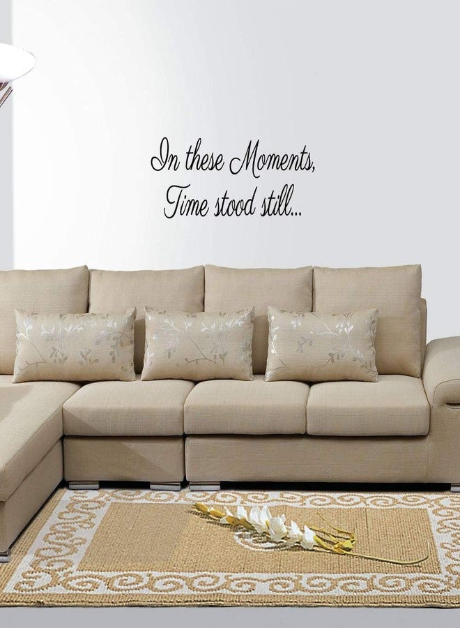MOVANKRO في هذه اللحظات، توقف الزمن، ملصق حائط فني، ديكور غرفة، شعار، حروف من الفينيل، كلمات ملهمة - Image 5