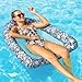 FindUWill Inflatable Pool Floats Adults Large FabricCovered Pool Lounger Chair Raft with Mesh Center Multi Purpose Pool Floaties Water Hammock Lounge UltraComfort Water Lake River Floating Raft - Image 3
