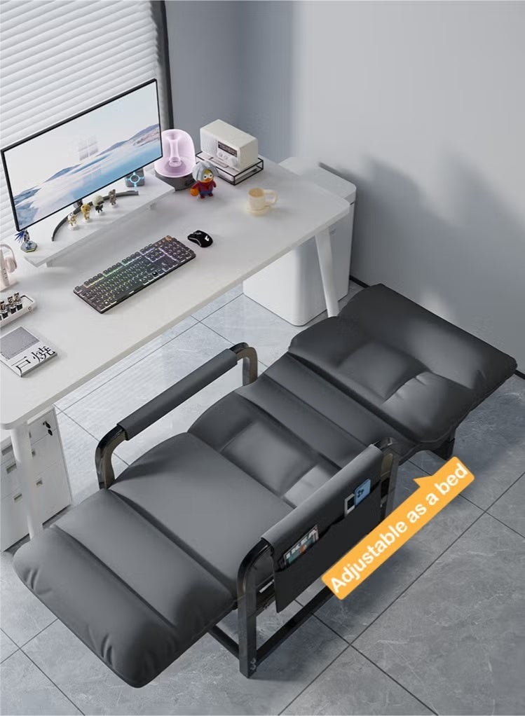 والالا كراسي مكتب منزلية للاسترخاء مع مسند للقدمين، كرسي اجتماعات، كرسي مكتب، كراسي مميزة، كرسي بذراعين، كرسي تدريب، كراسي مكتب، كرسي دراسة وقراءة للشرفة، غرفة النوم - Image 3