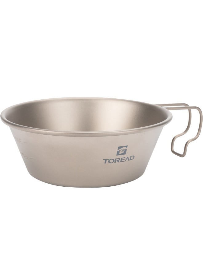 TOREAD Titanium Bowl - Lightweight, Durable, Eco-Friendly Outdoor Tableware  - Image 1