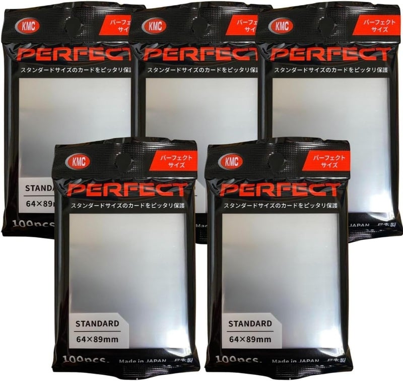 KMC NEW Card Barrier 100 Perfect Size 5 pieces set japan import - Image 3