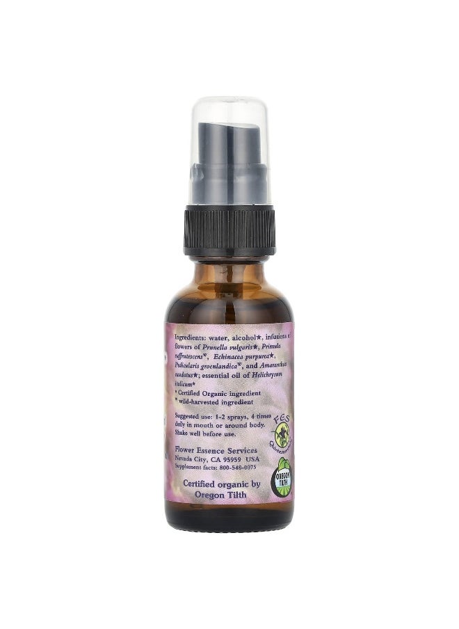 Flower Essence Services Flower Essence Services, Magenta Self-Healer™, Flower Essence & Essential Oil, 1 fl oz (30 ml)  - Image 2