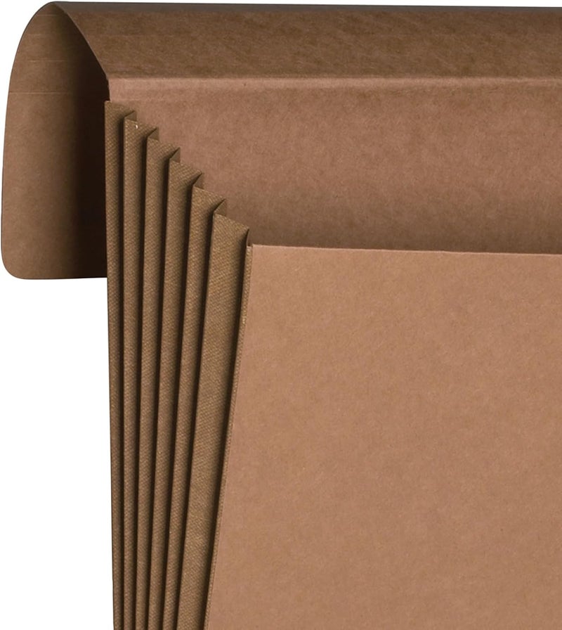 Smead Redrope Expanding File Wallet Expanding File Organizer Accordion Folder for Documents FlapCord Closure 514 Expansion TearResistant Legal Size 10 per Box 71111 - Image 2