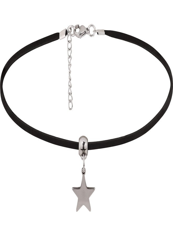 Sacina Gothic Star Choker Necklace, Black Boho Choker, Christmas New Year Jewelry Gift for Women - Image 1
