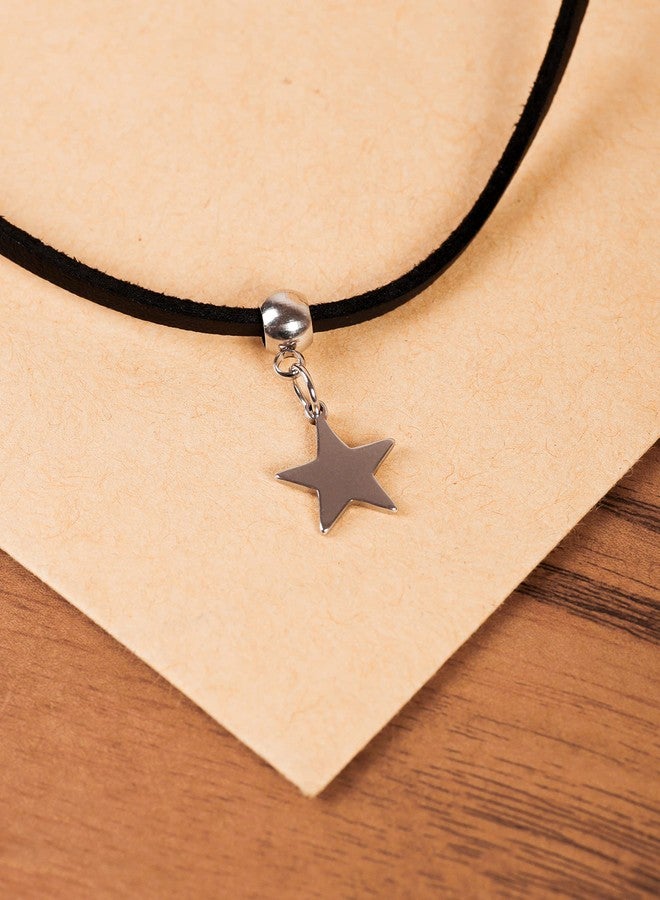 Sacina Gothic Star Choker Necklace, Black Boho Choker, Christmas New Year Jewelry Gift for Women - Image 5