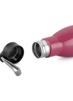 Cello Puro Steel-X Rover Water Bottle with Inner Steel and Outer Plastic | Insulated Water Bottle | 600 ml, Purple  - Image 4