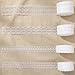 Yolev 60 Yards Lace Ribbon4 Roll White Lace Ribbon for Gift Wrapping04 to 177 Inch Vintage Floral Laces Trim for SewingWedding DecorationDIY Crafts - Image 2