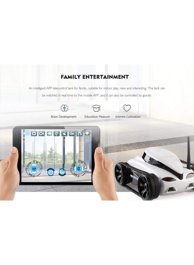 AROAQ Toy Real-time Transmission Video WiFi Tank RC Car with Camera Toy  - Image 4