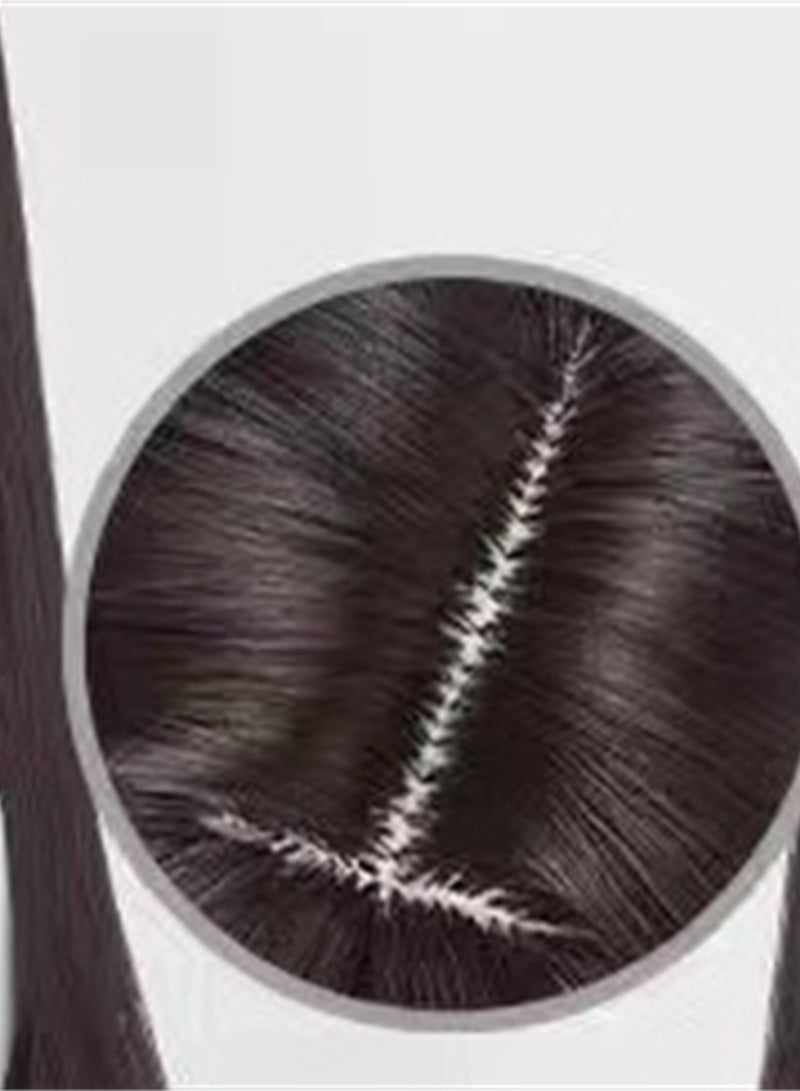 Star Dome Railway Fireworks cos wig scalp top small tiger mouth clip ponytail color gradient wig cosplay wig costumes dress up wig  - Image 2