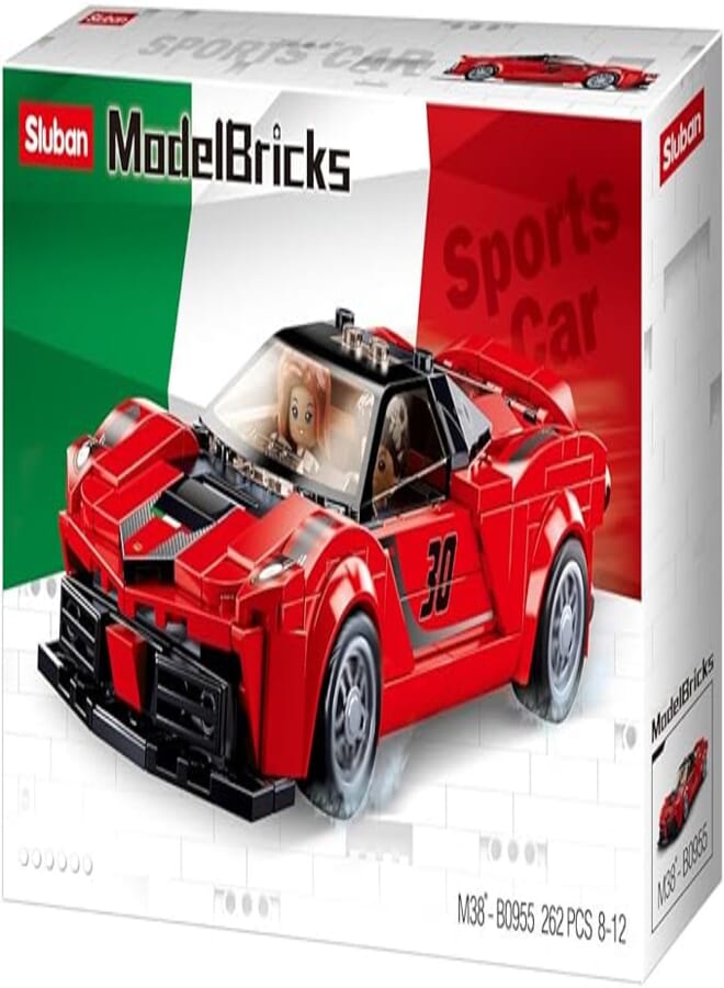 Sluban Model Bricks-Racing Car 262PCS