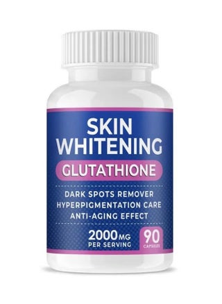 Skin Whitening Glutathione Capsule, Skin Brightening, Dark Spots, Melasma and Acne Scar Remover, Hyperpigmentation Treatment, Anti-Aging Antioxidant, 90 Capsules 2000mg - pzsku/ZC6D41F70173731A8F0CFZ/45/_/1710811819/599b080c-62e1-41e0-b985-6d12c8a82bba