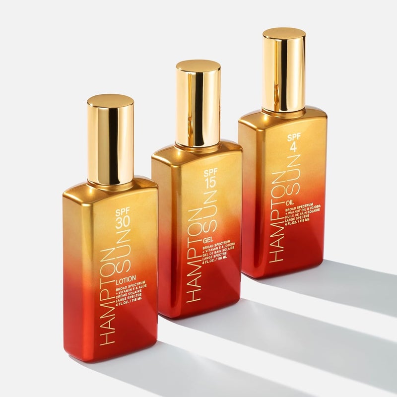 Hampton Sun SPF 30 Sun Tanning Lotion - 118ml/4oz with Vitamin E & Aloe - Image 4