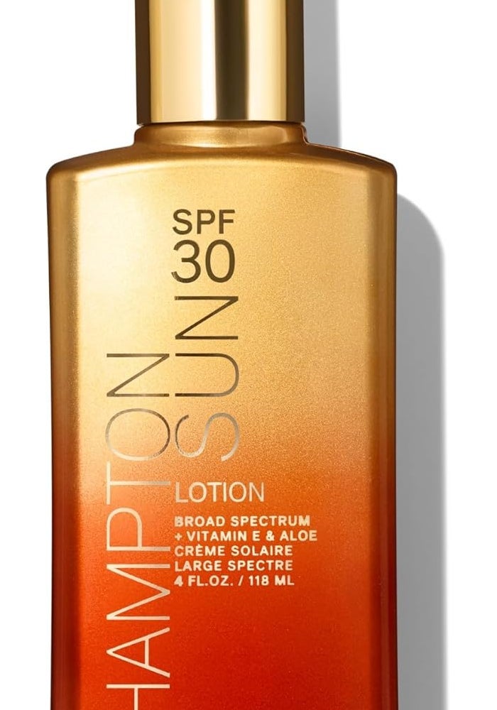 Hampton Sun SPF 30 Sun Tanning Lotion - 118ml/4oz with Vitamin E & Aloe - Image 1
