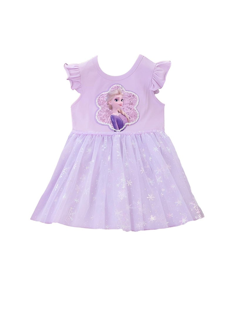 D'Daniela Tulle Ruffle Dress - Image 1