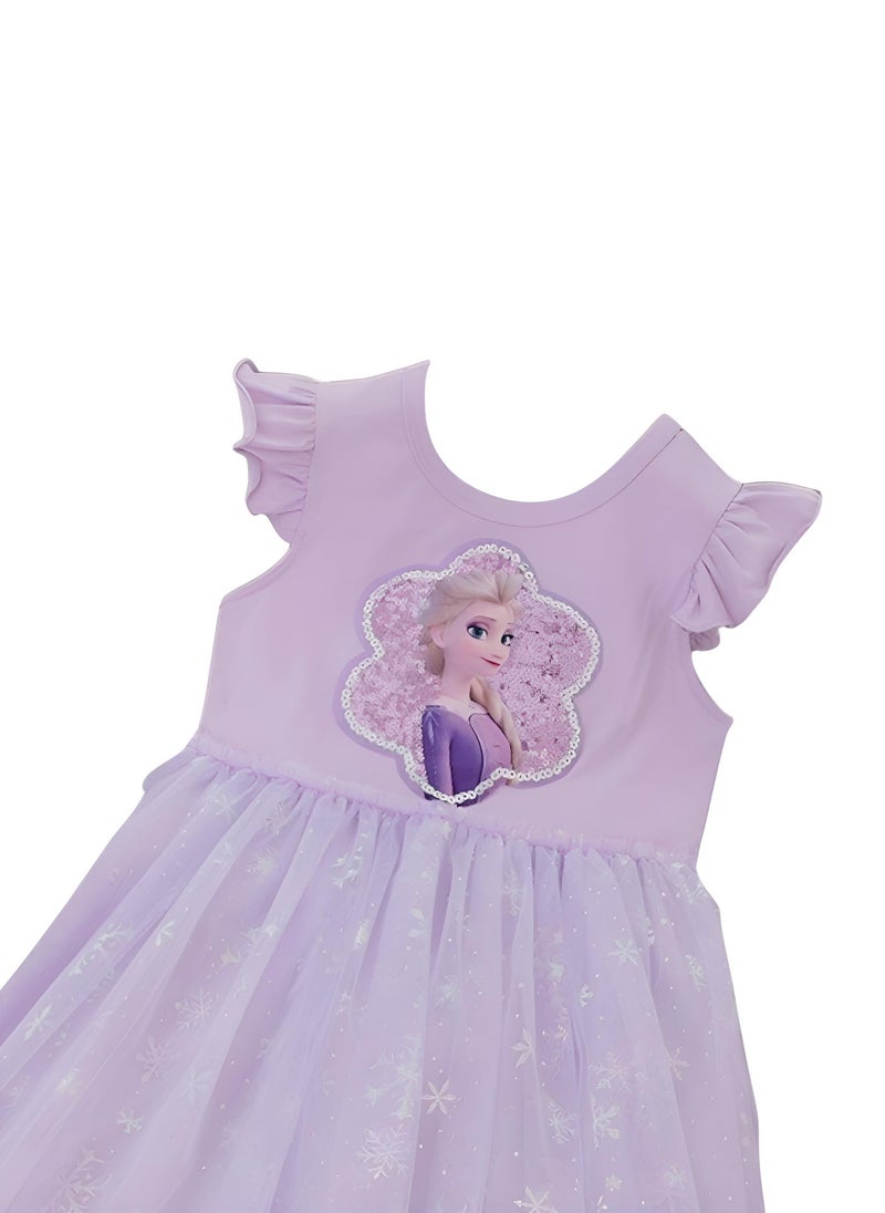 D'Daniela Tulle Ruffle Dress - Image 3