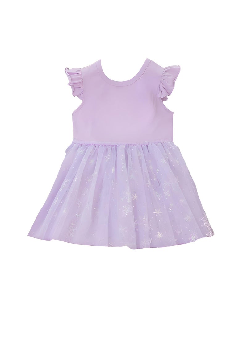 D'Daniela Tulle Ruffle Dress - Image 2