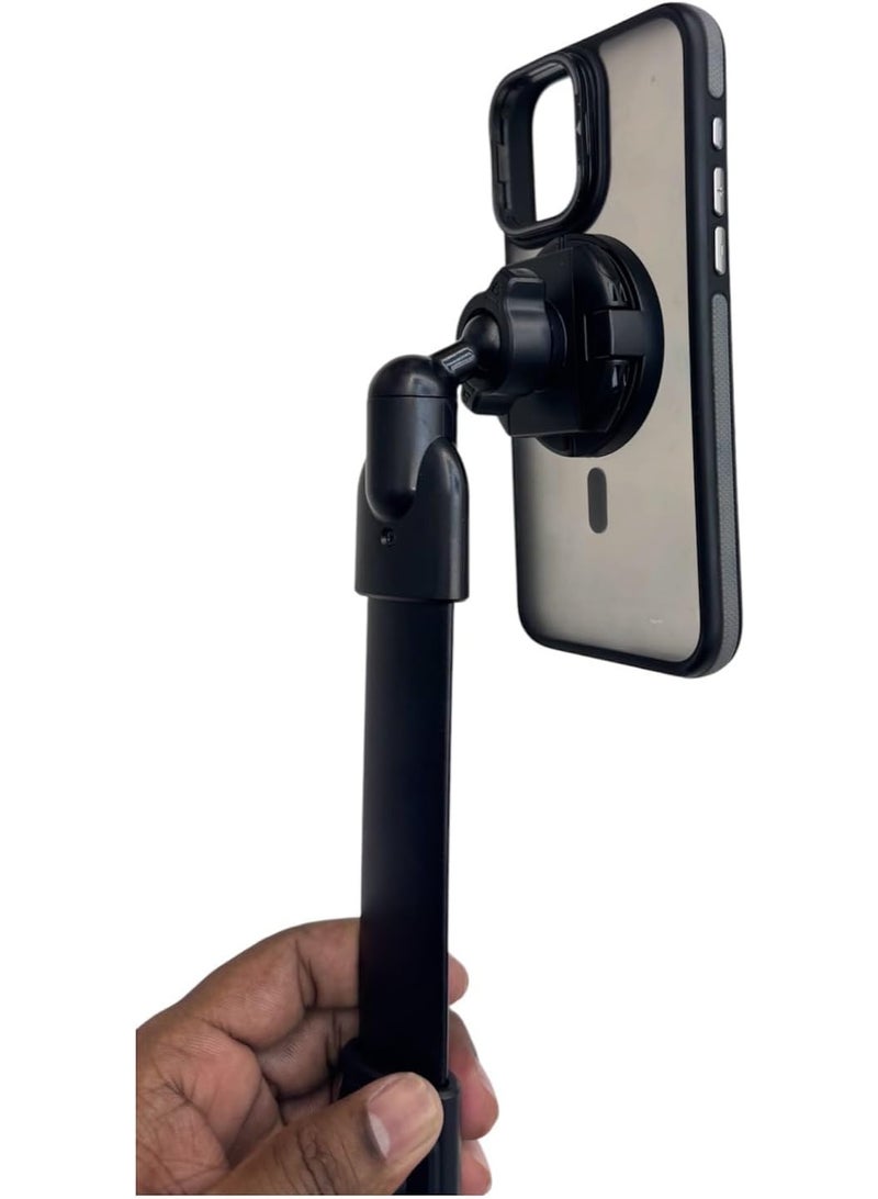 GOJI S7 2-in-1 Magnetic Car Phone Holder | Dashboard & Air Vent Mount | Strong Magnetic Grip & Snap Clamp | One-Hand Operation | Universal Smartphone Mount for iPhone, Samsung, Huawei | 360° Adjustable Viewing Angle for Safe GPS Navigation & Hands-Free Calls - Image 3