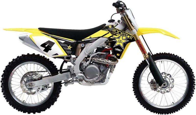 Factory Effex Rockstar Complete Graphic Kit for Suzuki RMZ450 (2008-2016) - Image 2