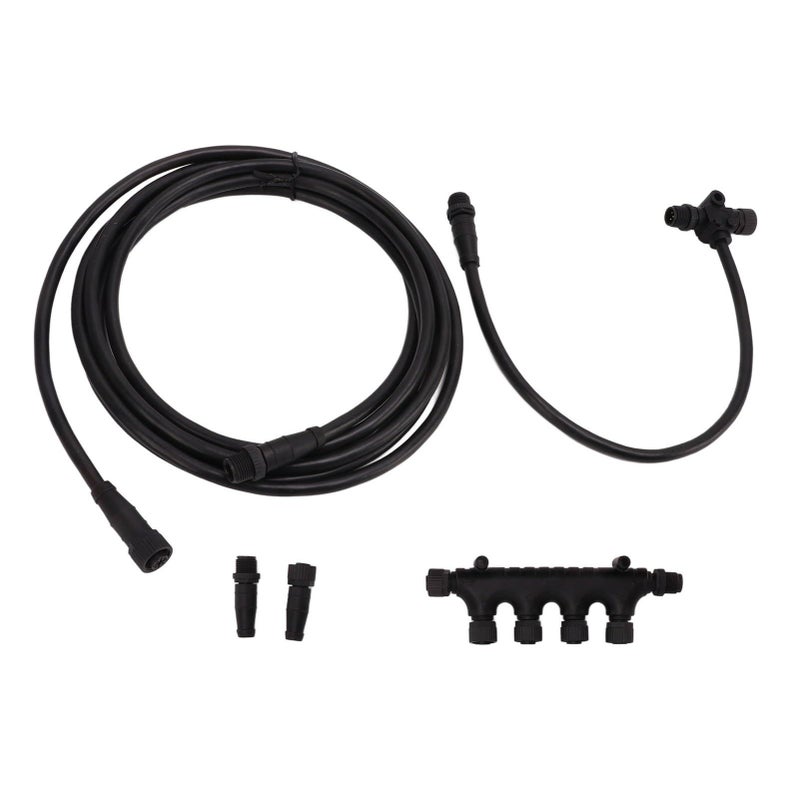 NMEA 2000 Backbone Cable Kit 5Pin M12 IP67 Waterproof with Tee Connectors and Terminators - Image 3