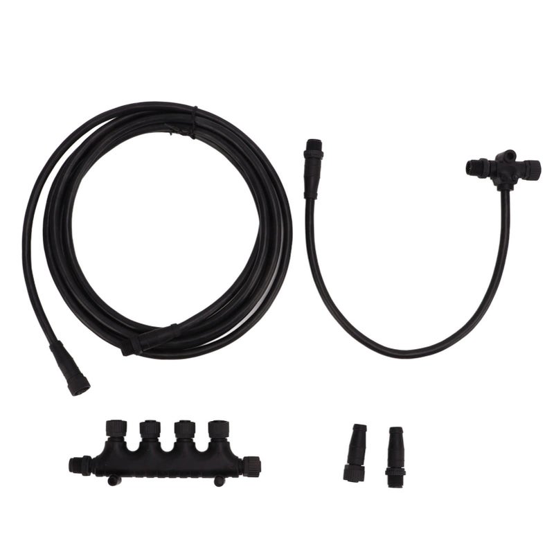 NMEA 2000 Backbone Cable Kit 5Pin M12 IP67 Waterproof with Tee Connectors and Terminators - Image 2