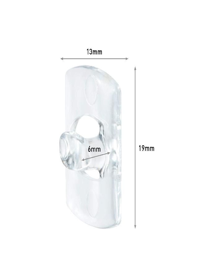 Command Command Plastic 17026CLR-VP Decorating Clips, 40, Clear, Count - Image 1