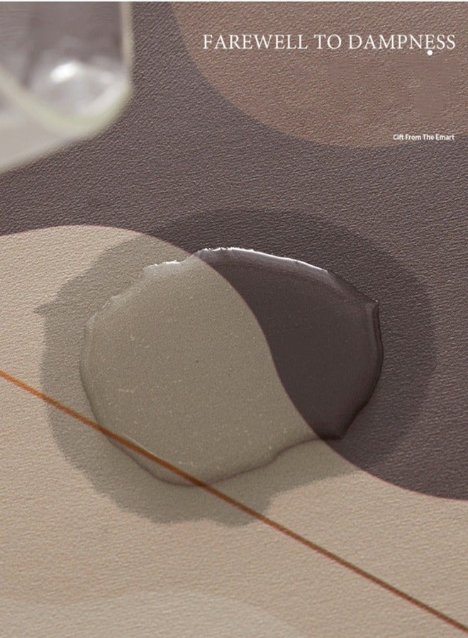 Aikenn 3 Pieces Bathroom Mats,Ultra Soft Non Slip Toilet Bath Mat Set, Soft Comfortable Bath Mat,U-Shaped Toilet Rug Area Rug Set, Non-Slip Water Absorption Quick Drying Bath Rug, Home Decor Accessories,3-Pack(Multicolour) - Image 3