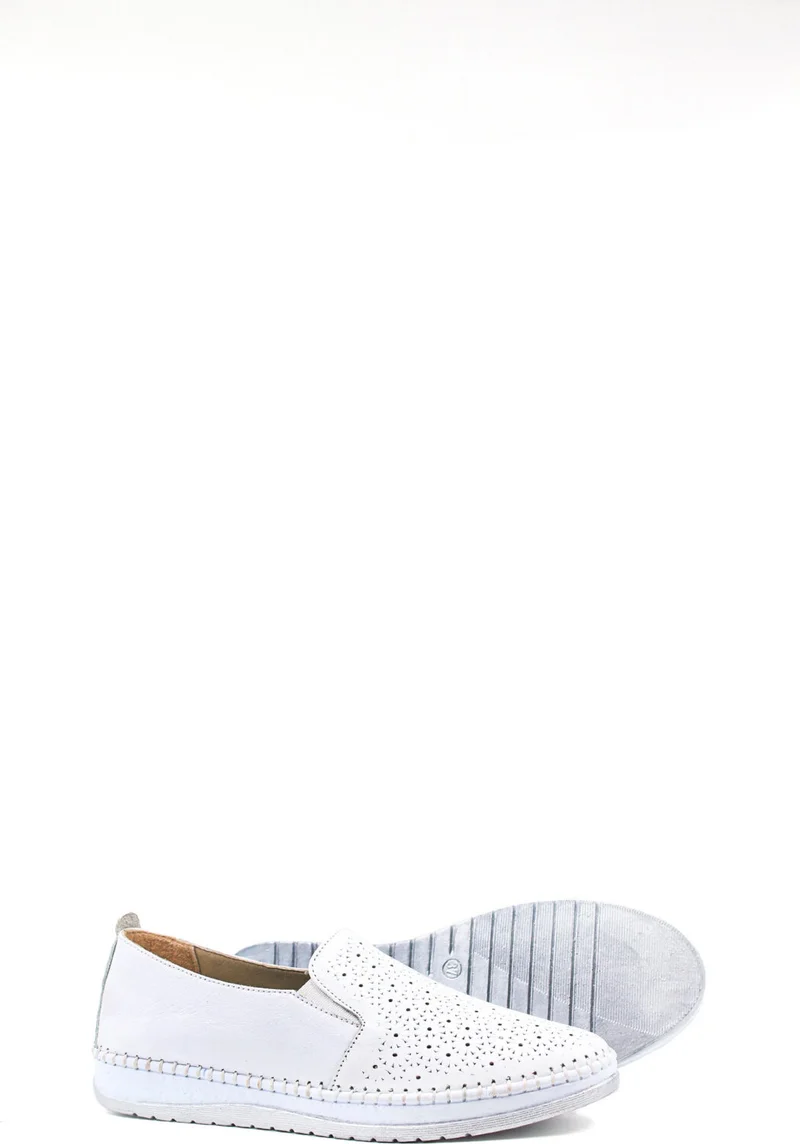 فاست ستيب Leather Women's Casual Shoes 139ZA600-1