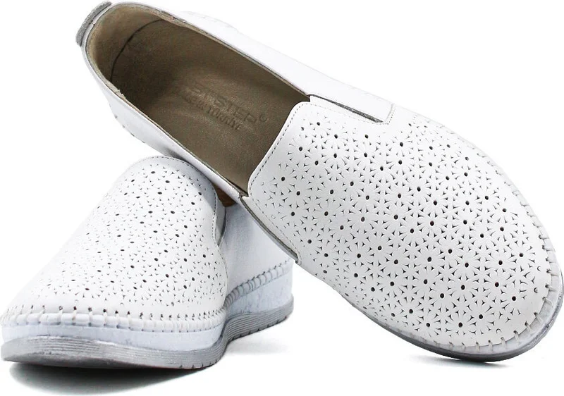 فاست ستيب Leather Women's Casual Shoes 139ZA600-1