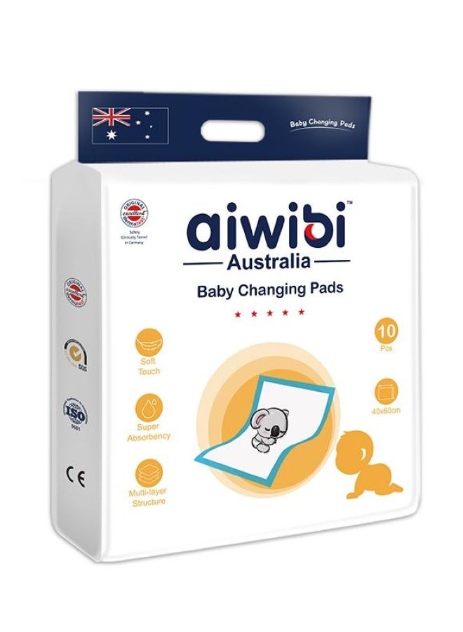 Aiwibi Baby Changing Pads 10pcs (40x60cm) - Image 1