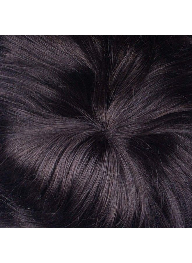 blushia توبي/رقعة شعر بشري بحجم 10X8/باروكة شعر بشري حل غير جراحي لفقدان الشعر للرجال (أسود طبيعي 10X8) - Image 5