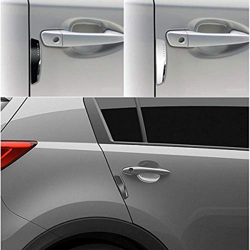 Status WV001RCA0086 Auto Hub Car Door Guard (Black), Universal Fit | Plastic - Image 2