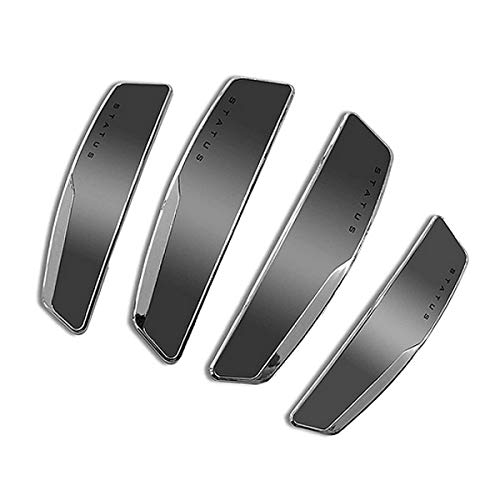 Status WV001RCA0086 Auto Hub Car Door Guard (Black), Universal Fit | Plastic - Image 1
