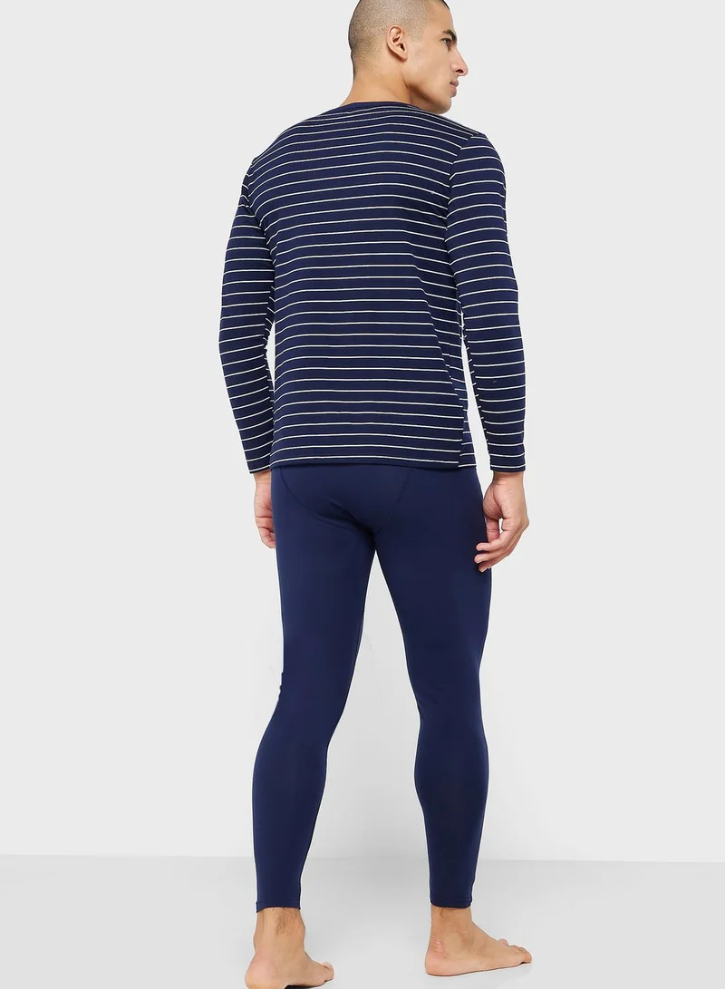 Seventy Five Stripe Nightwear Set