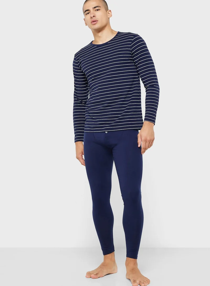 Seventy Five Stripe Nightwear Set