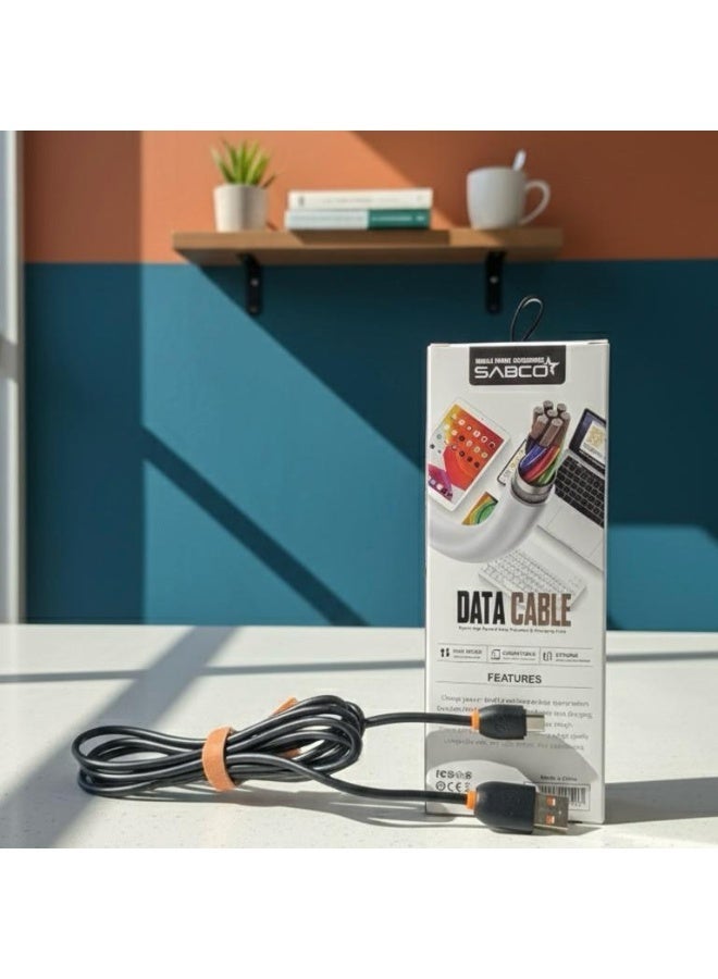 كابل بيانات USB عالي السرعة ممتاز إلى كابل بيانات Micro - متين وعالمي للمزامنة/الشحن - Image 4