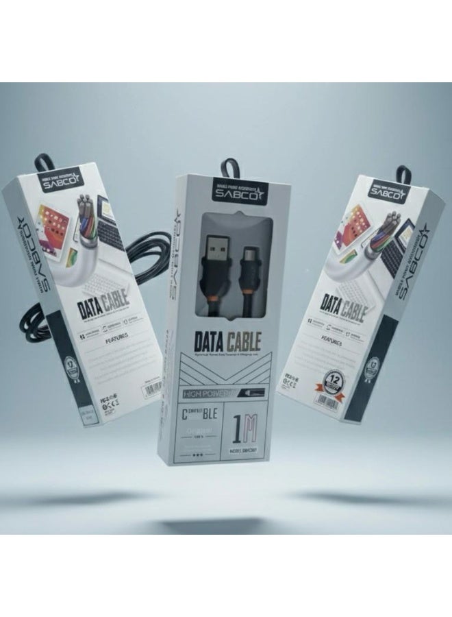 كابل بيانات USB عالي السرعة ممتاز إلى كابل بيانات Micro - متين وعالمي للمزامنة/الشحن - Image 5