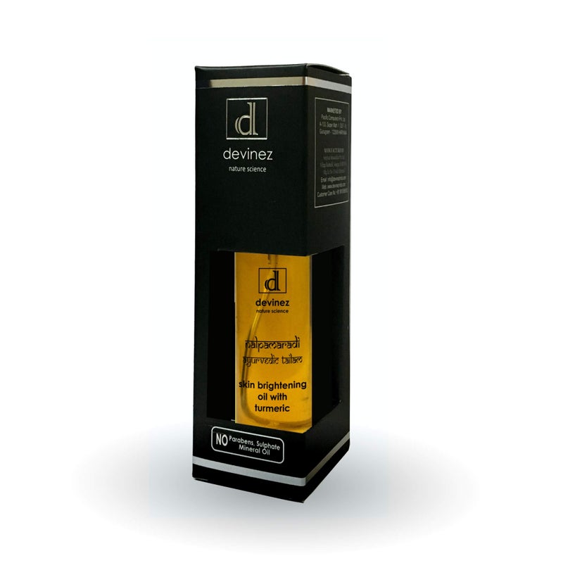 Devinez Natural Science Ayurvedic Nalpamaradi Thailam Skin Brightening Oil with Turmeric, 200ml - Image 3