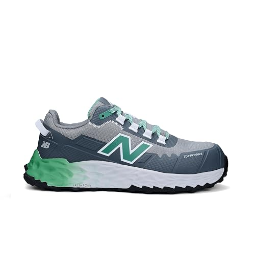 New Balance Fresh Foam Cremorne Composite Toe Safety Shoes for Men - Non Slip, Electrical Hazard - Green, Low Rise - Image 1