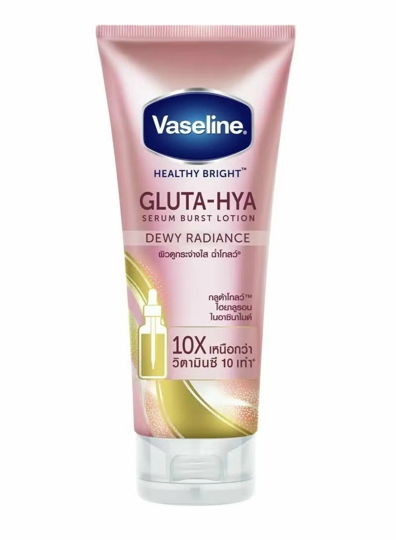 فازلين جلوتا هيا سيروم بيرست لوشن ديوي راديانس 300 مل - Image 1