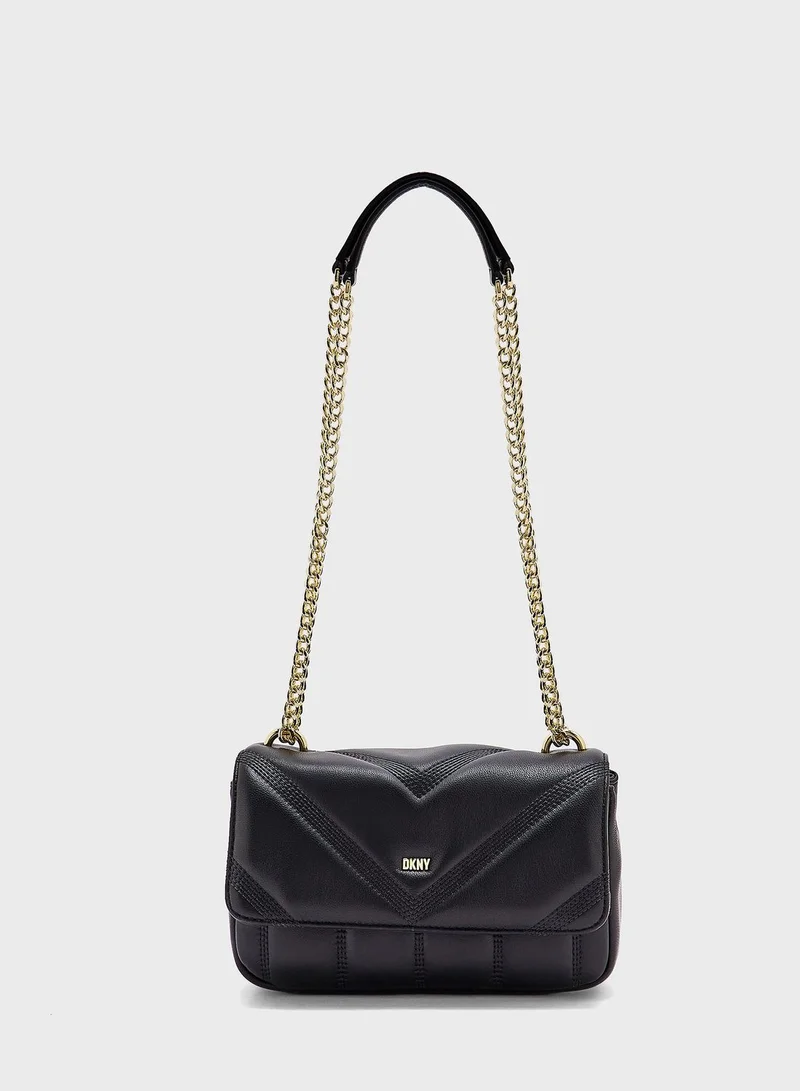 DKNY Becca Medium Flap Shoulder Bag
