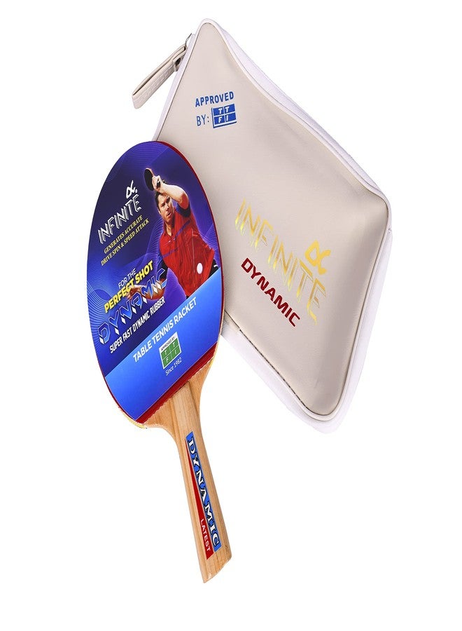 INFINITE DYNAMIC Table Tennis Racket (Approved by: Table Tennis Federation of India) - Image 4